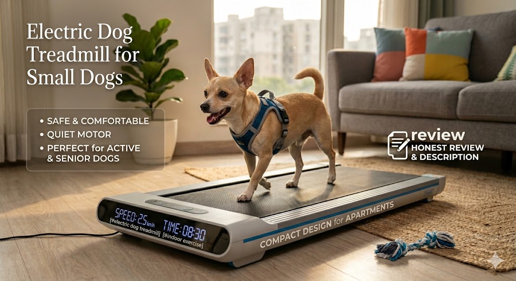 Electric Dog Treadmill for Small Dogs