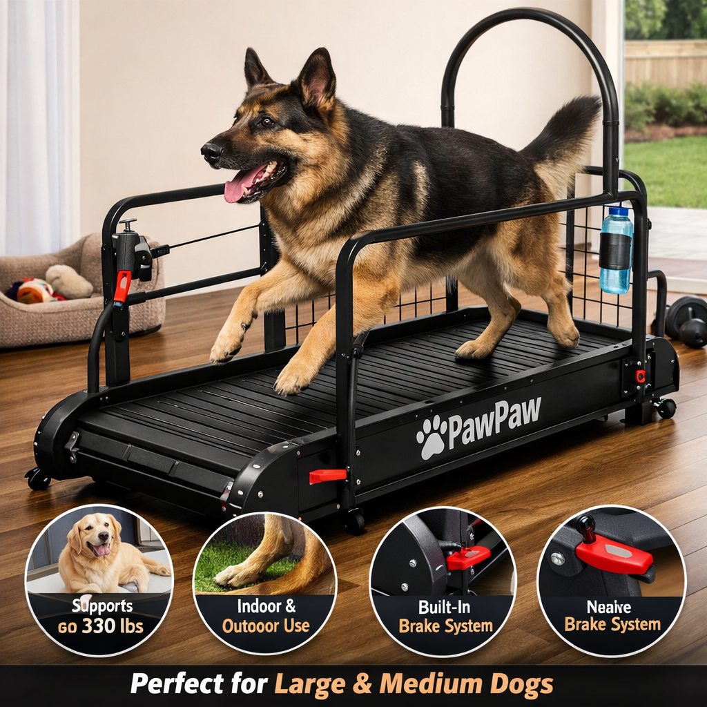 PawPaw’s Dog Treadmill for Large and Medium Dogs