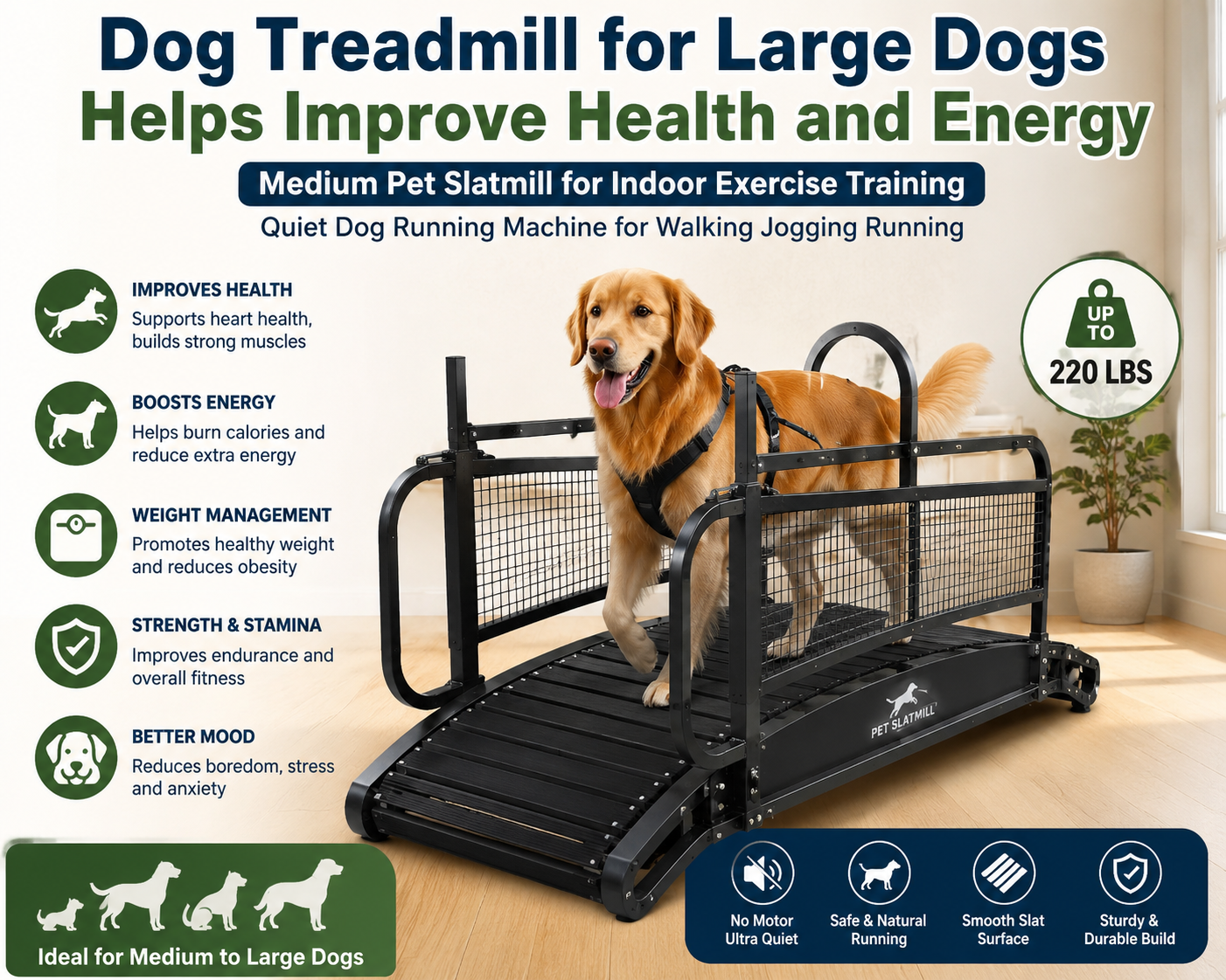 Dog Treadmill for Healthy fit dogs