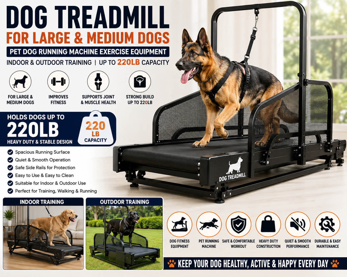 Best Dog Treadmill For Large Dogs