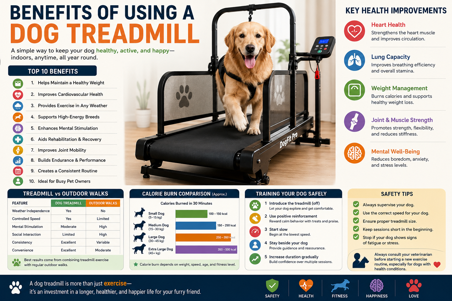 What are the Benefits of Using a Dog Treadmill?