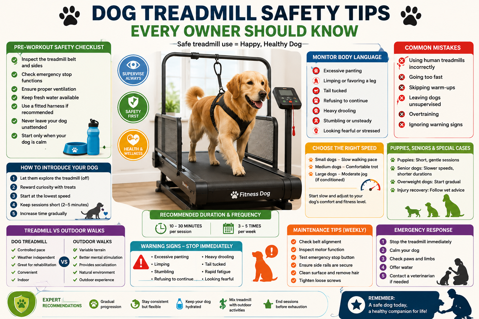 Dog Treadmill Safety Tips Every Owner Should Know