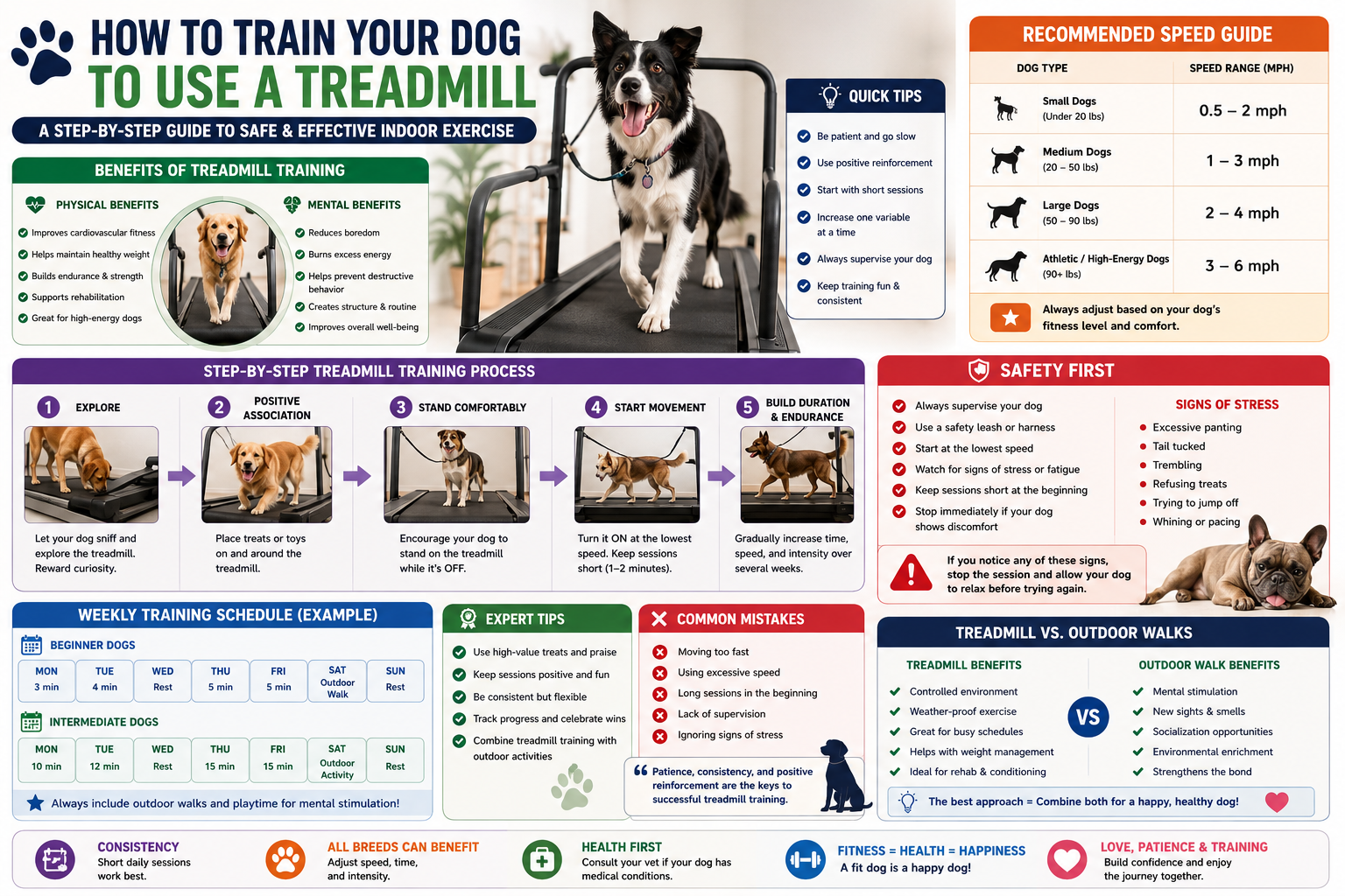 How to Train Your Dog to Use a Treadmill?