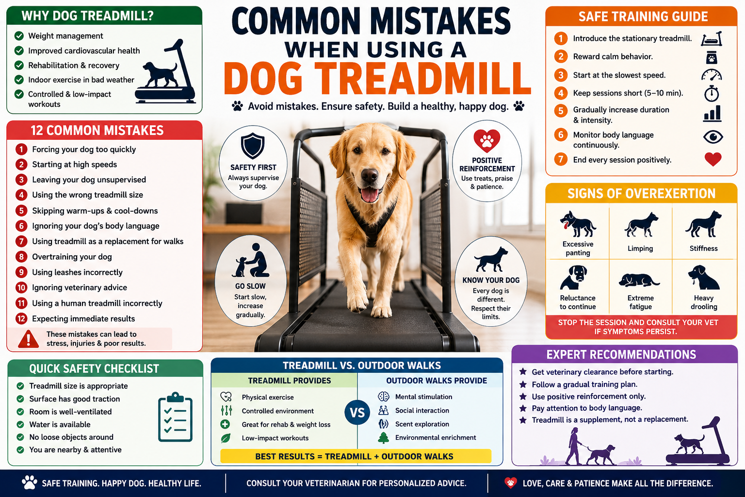 What are the Common Mistakes When Using a Dog Treadmill