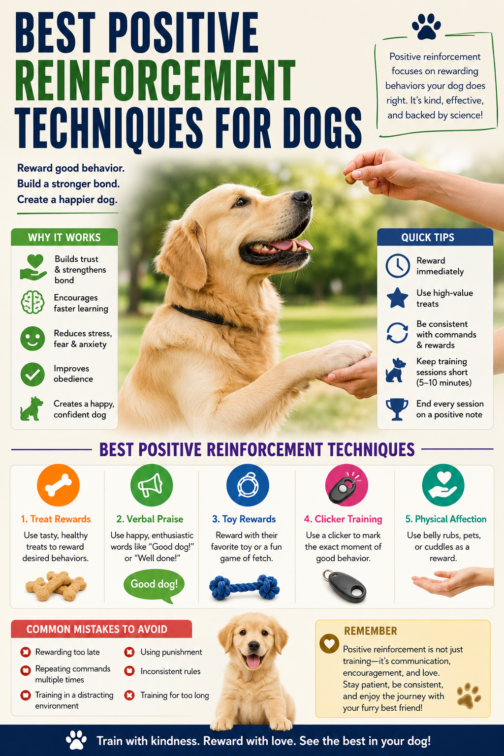 Best Positive Reinforcement Techniques for Dogs
