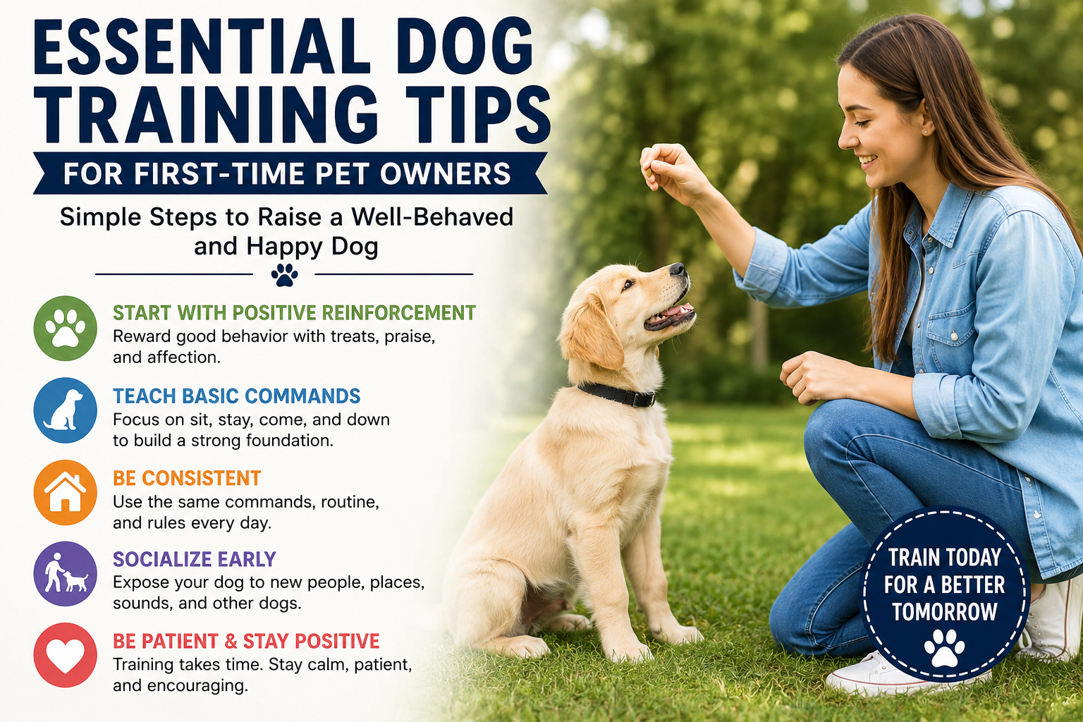 Essential Dog Training Tips for First-Time Pet Owners