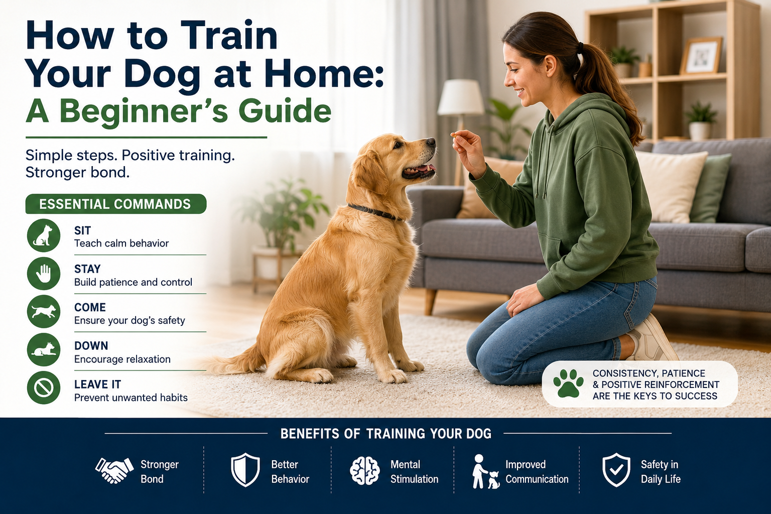 How to Train Your Dog at Home: A Beginner’s Guide